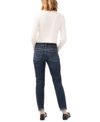 Women's Boyfriend Mid Rise Slim-Leg Jeans