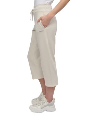 Women's Studded-Logo Cropped Pants