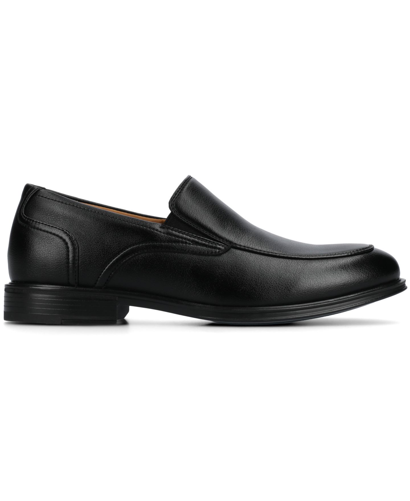 Мужские туфли Vance Co. Emilio Comfort Dress Loafers, цвет: Чёрный — фото 2