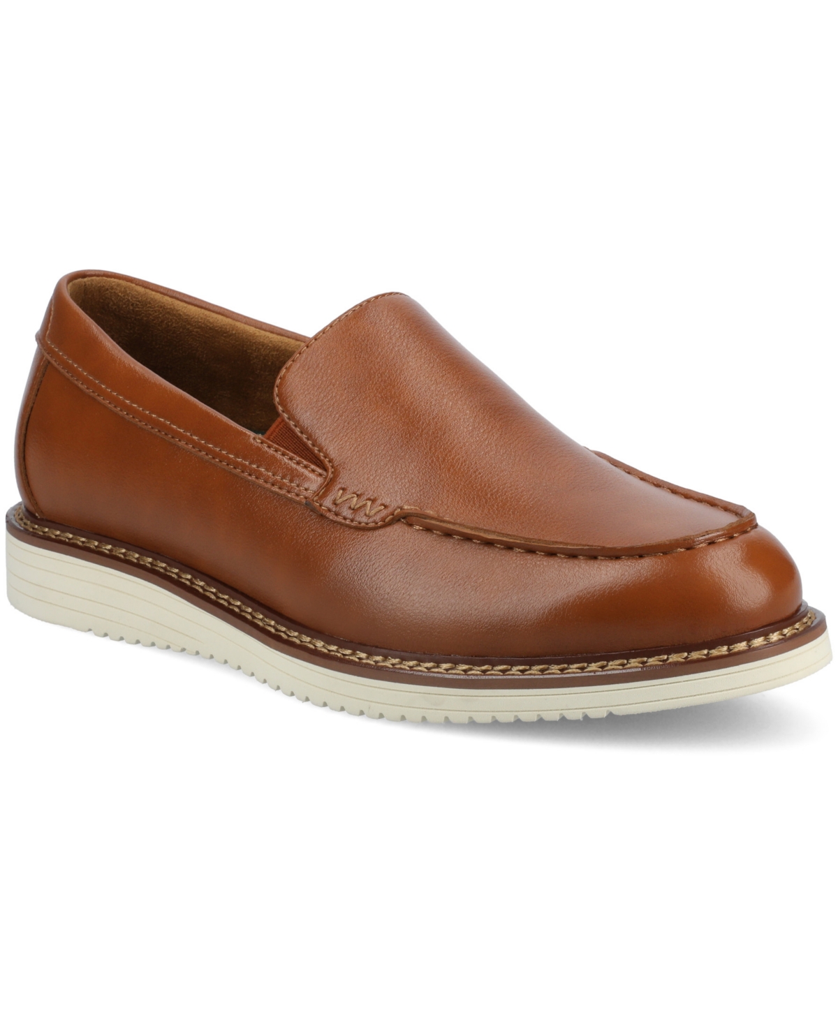 Vance Co. Men's Oneal Comfort Loafer Dress Shoe In Tan