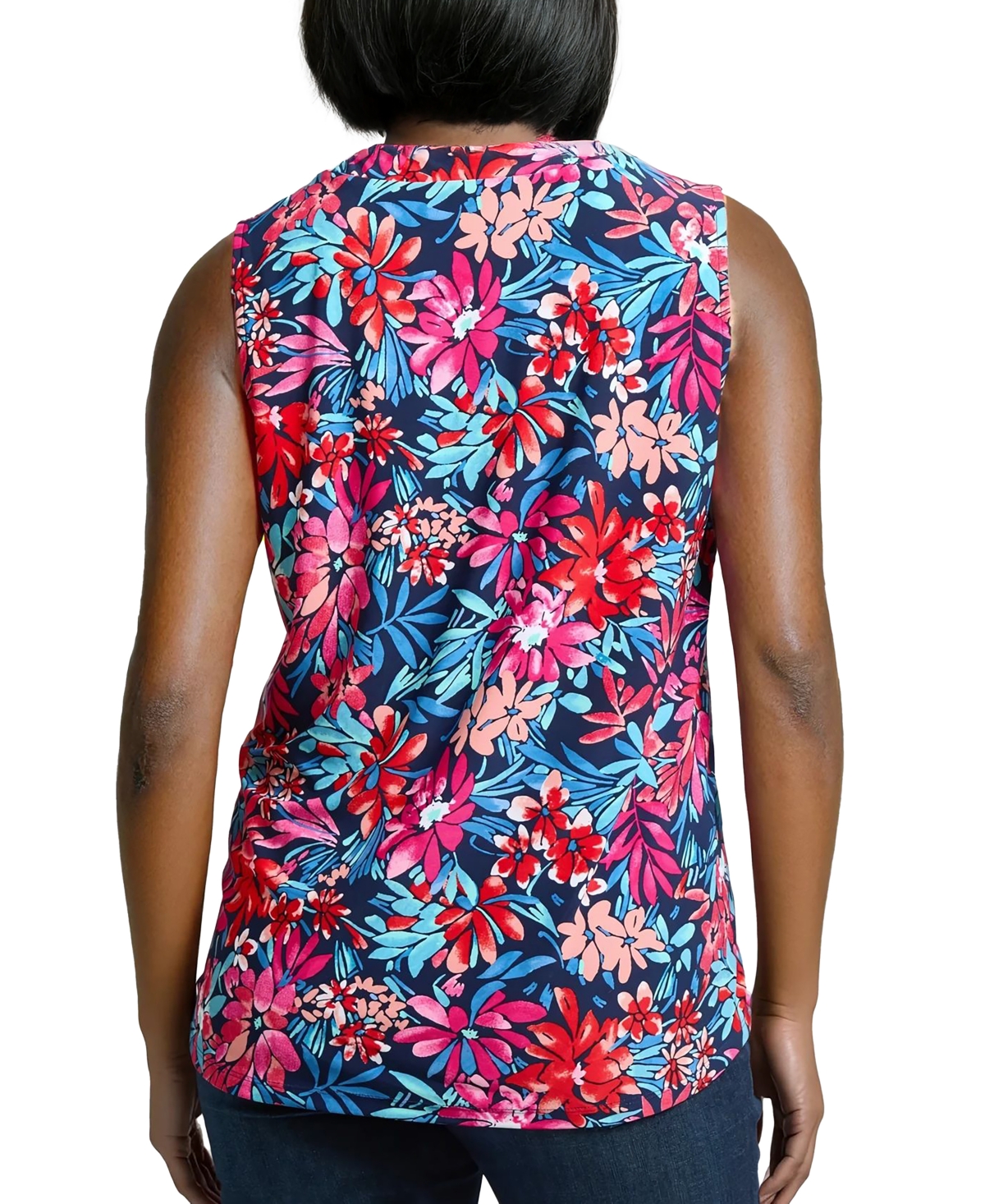 Jones New York Pleat Front Shell