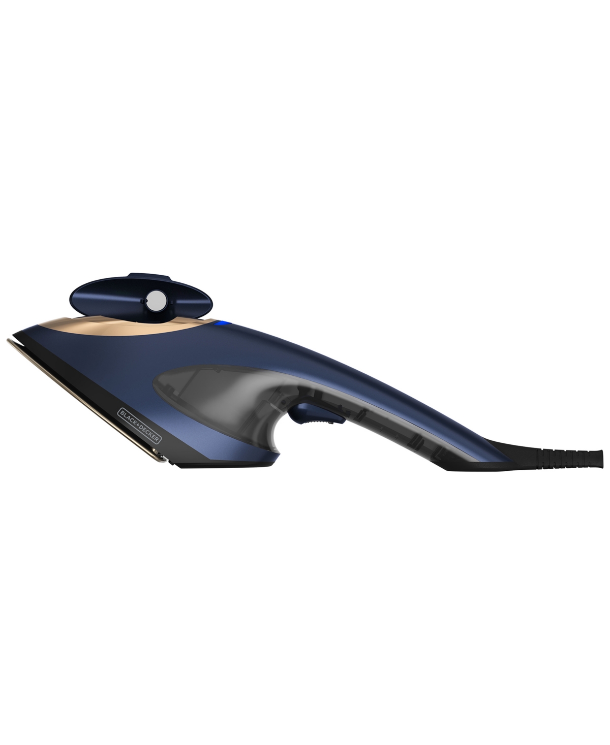Black & Decker Press Steam 2-in-1 Iron And Steamer In Blue Navy,bronze,black