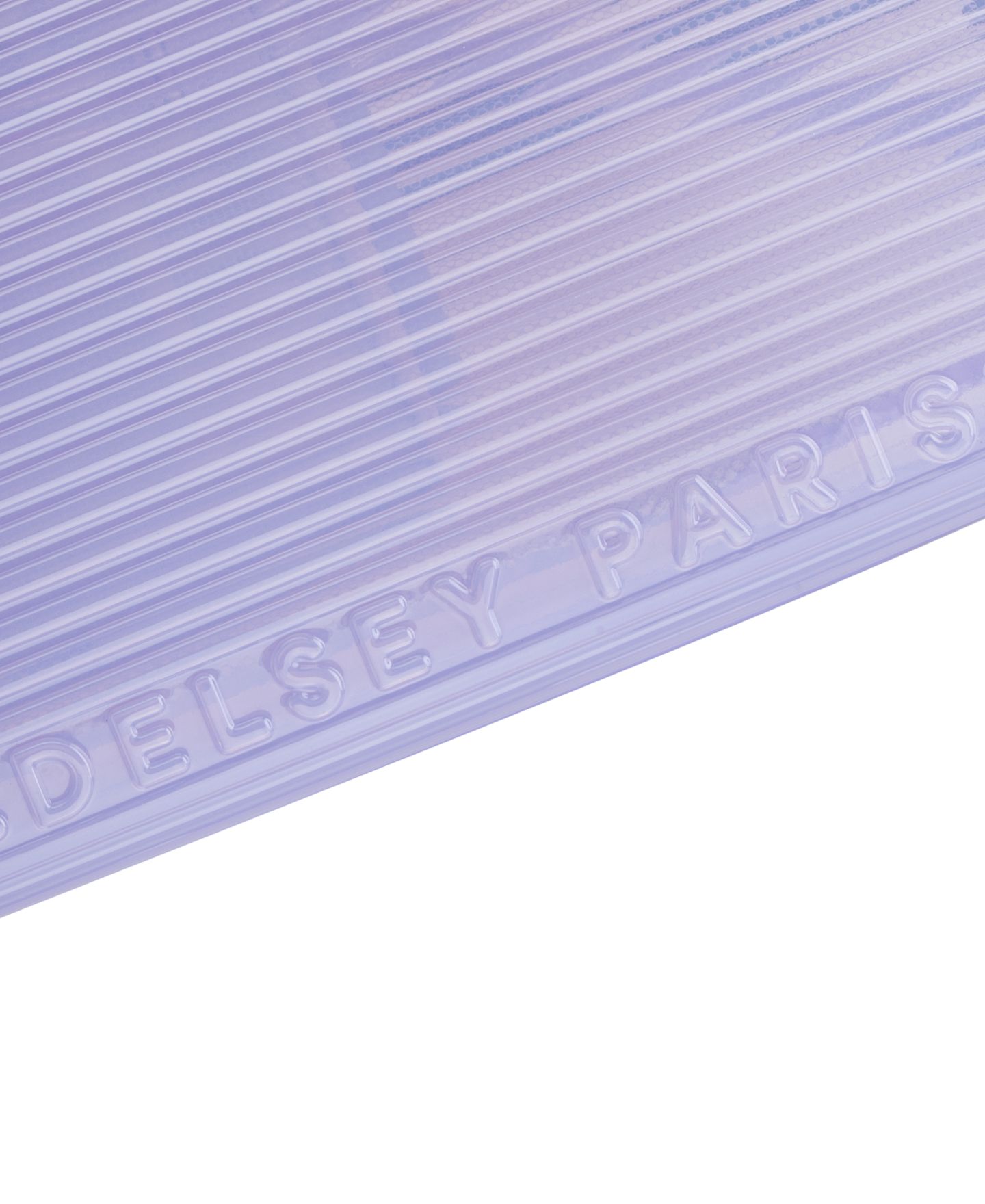 Чемодан florence by mills x Delsey Paris Gotta Glow Large Hardside Check-In Spinner, цвет: Фиолетовый — фото 6