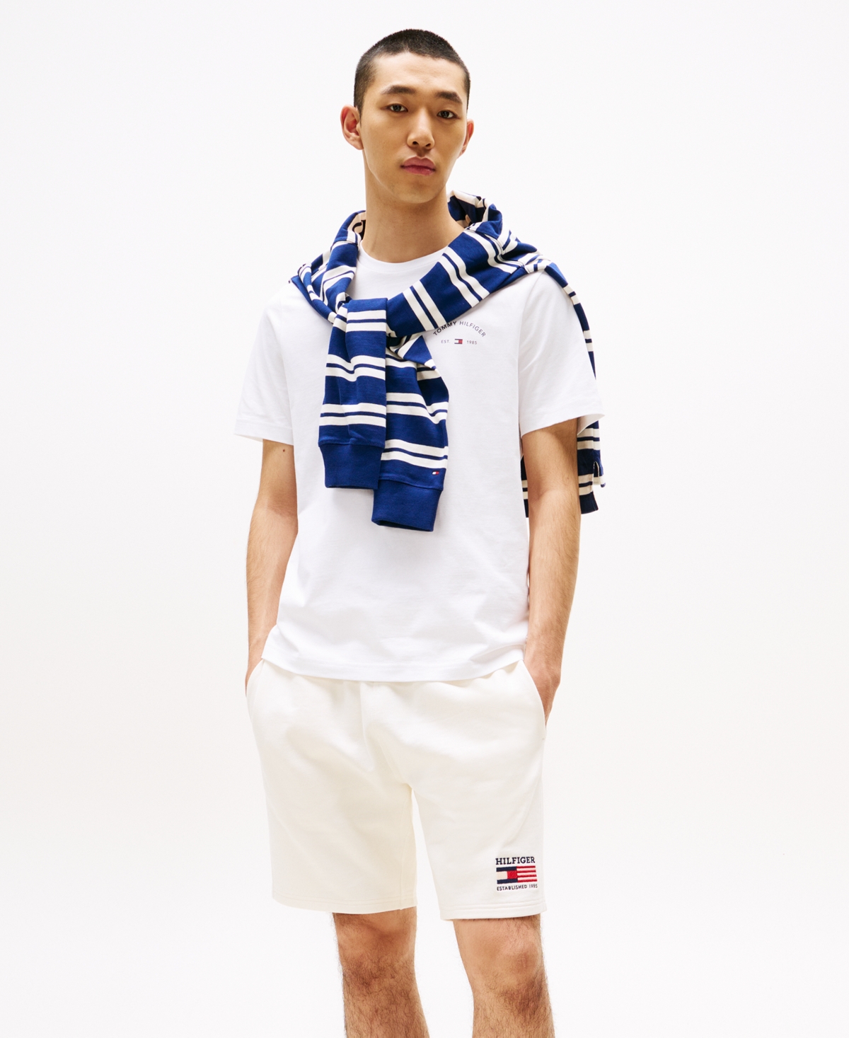 Tommy Hilfiger Men's Palm-tree Graphic T-shirt