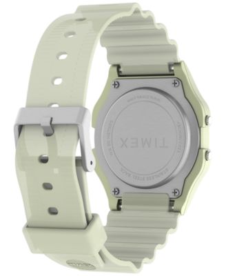 Unisex Digital Yellow Resin Strap Watch, 34mm