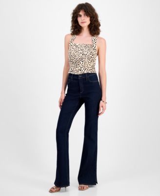 Women's Printed Wide Halterneck Top, Macy's Exclusive