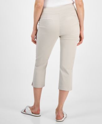 Women's Rhinestone Pull-On Capri Pants, Exclusively at Macy's