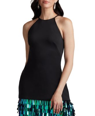 Women's Selena Neoprene Sequin-Fringe Mini Dress