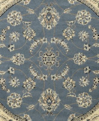 CLOSEOUT! KM Home Pesaro 1596 5'3"x5'3" Round Area Rug