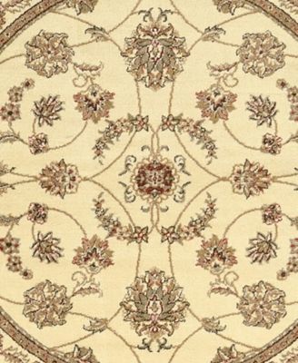 CLOSEOUT! Pesaro 1596 5'3"x5'3" Round Area Rug