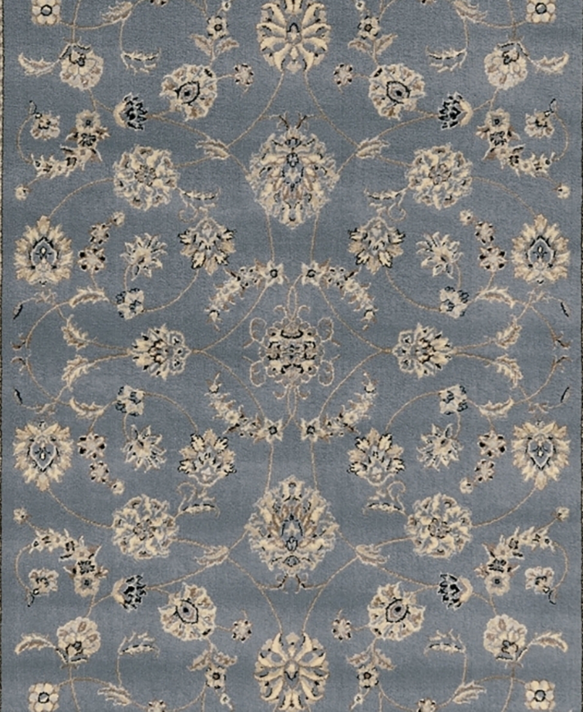 Km Home Closeout!  Pesaro 1596 3'3"x4'11" Area Rug In Gray,blue
