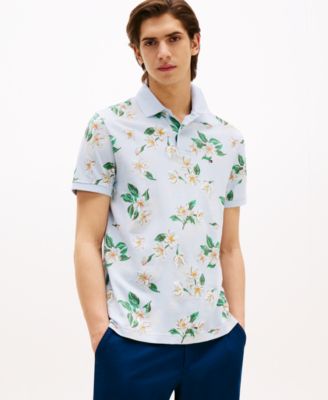 Tommy Hilfiger - Men's Tropical Floral-Print Polo Shirt