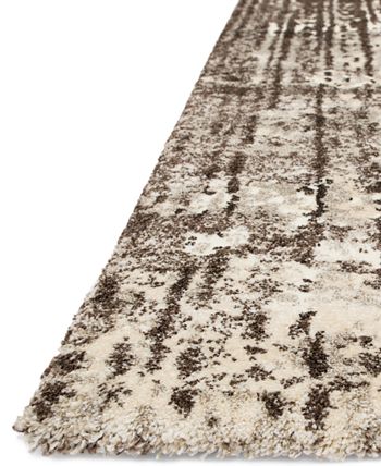 D Style - Fusion Ivory/Brown 7'7" x 10'6" Area Rug
