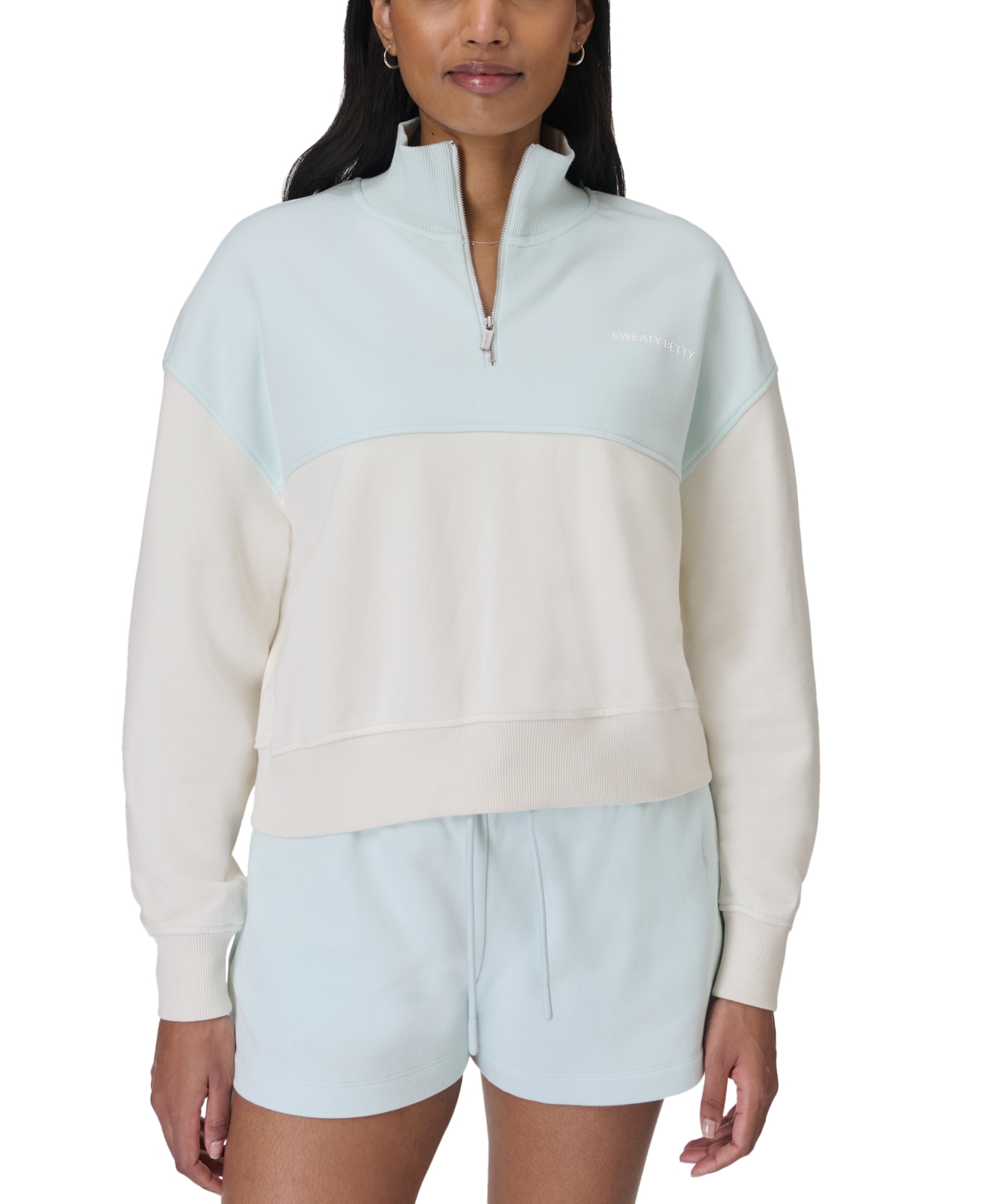 Sweaty Betty Women's Revive Crop Half Zip
