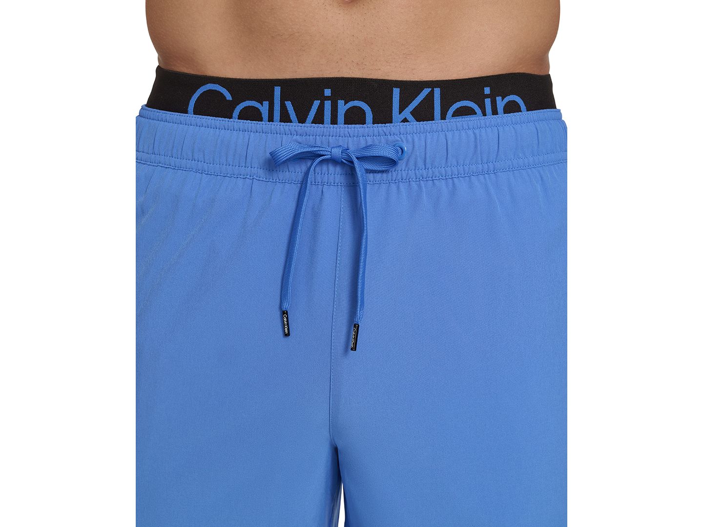 Плавки Euro для мужчин, с логотипом — Calvin Klein, цвет: Синий — фото 11