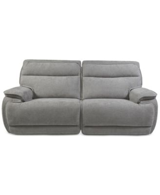 Macy's Ozryn Zero Gravity Fabric Sectional Collection Created For Macys In Silver
