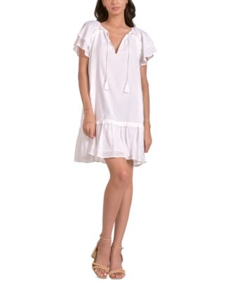 Elan - Women's Ruffle-Sleeve Dress