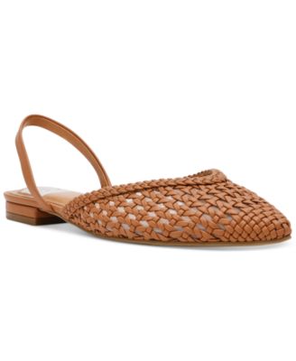 DV Dolce Vita - Women's Cashe Woven Slingback Pointed-Toe Flats