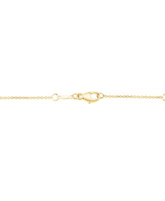 Diamond Heart 18" Pendant Necklace (1/2 ct. t.w.) in 14k Yellow Gold