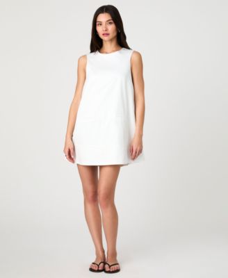 French Connection - Women's Cotton Pinstriped Shift Dress