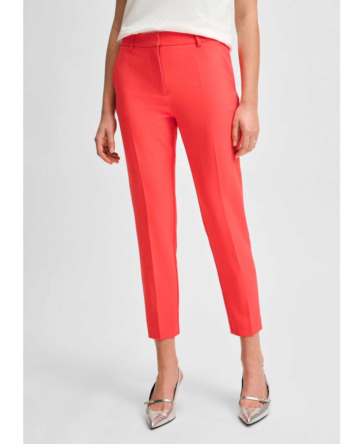 Women's Slim Ankle Pant - Rose