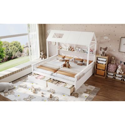 3-Piece Patio Set, Woven L-Shaped Sectional, Sofa, Lounger & Coffee Table