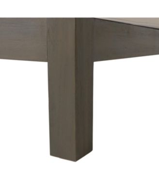 Streamdale Acacia Wood Outdoor Sectional Sofa Set with Coffee Table