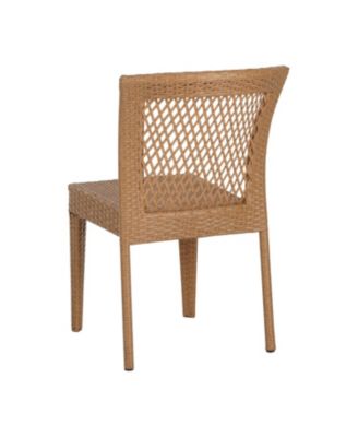 Streamdale Stackable Rattan Patio Chairs - Set of 2