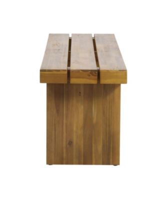 Streamdale Acacia Wood Outdoor Garden Bench