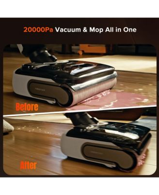 F25 RT Cordless Wet Dry Vacuum Cleaner, Lightweight Floor Washer with 20,000 PA Suction Power,Self-Cleaning &amp; Drying, Edge Cleaning