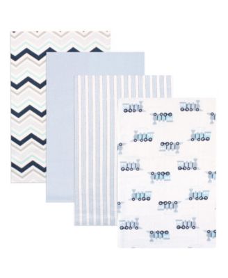 Durable Baby Cotton Flannel Receiving Blankets