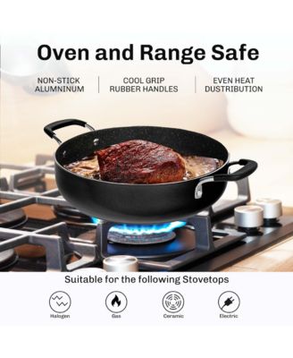 nonstick 5.5 Quart Everyday Pan with Steamer