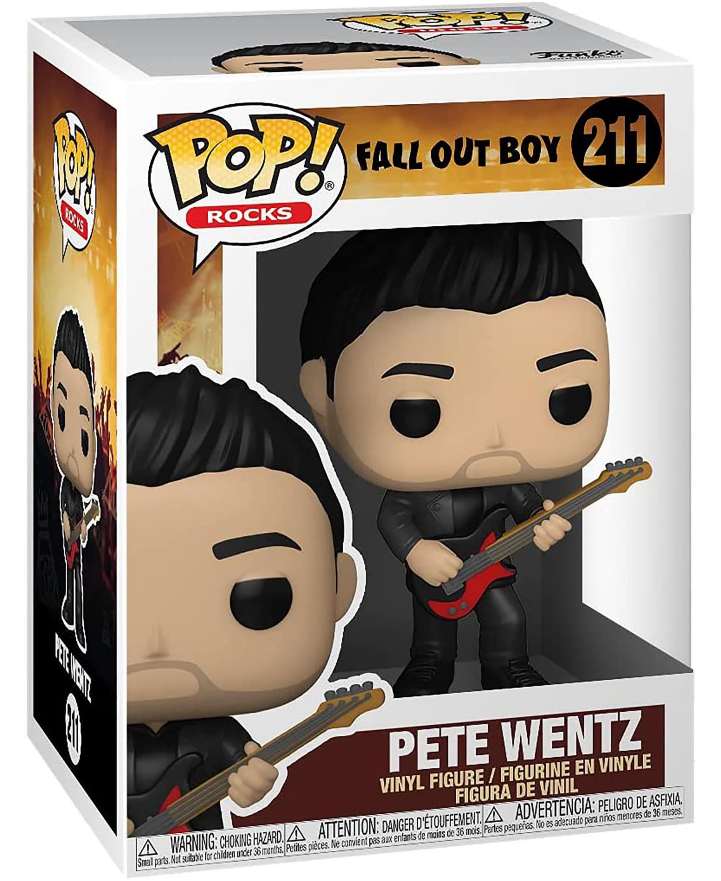 Виниловая фигурка Funko Pop! Fall Out Boy Pete Wentz — фото 3