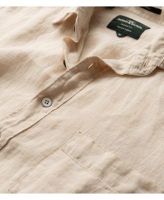 Men's Coromandel Linen Long Sleeve Slim Fit Shirt