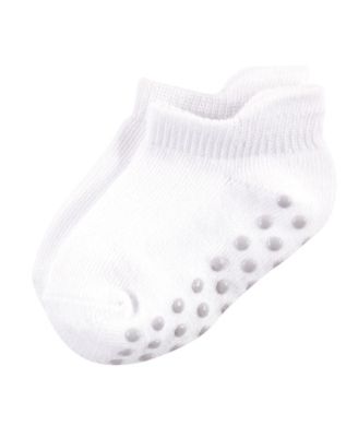 Toddler Girls Safe Step Natural Cotton Socks with Non Skid Soles