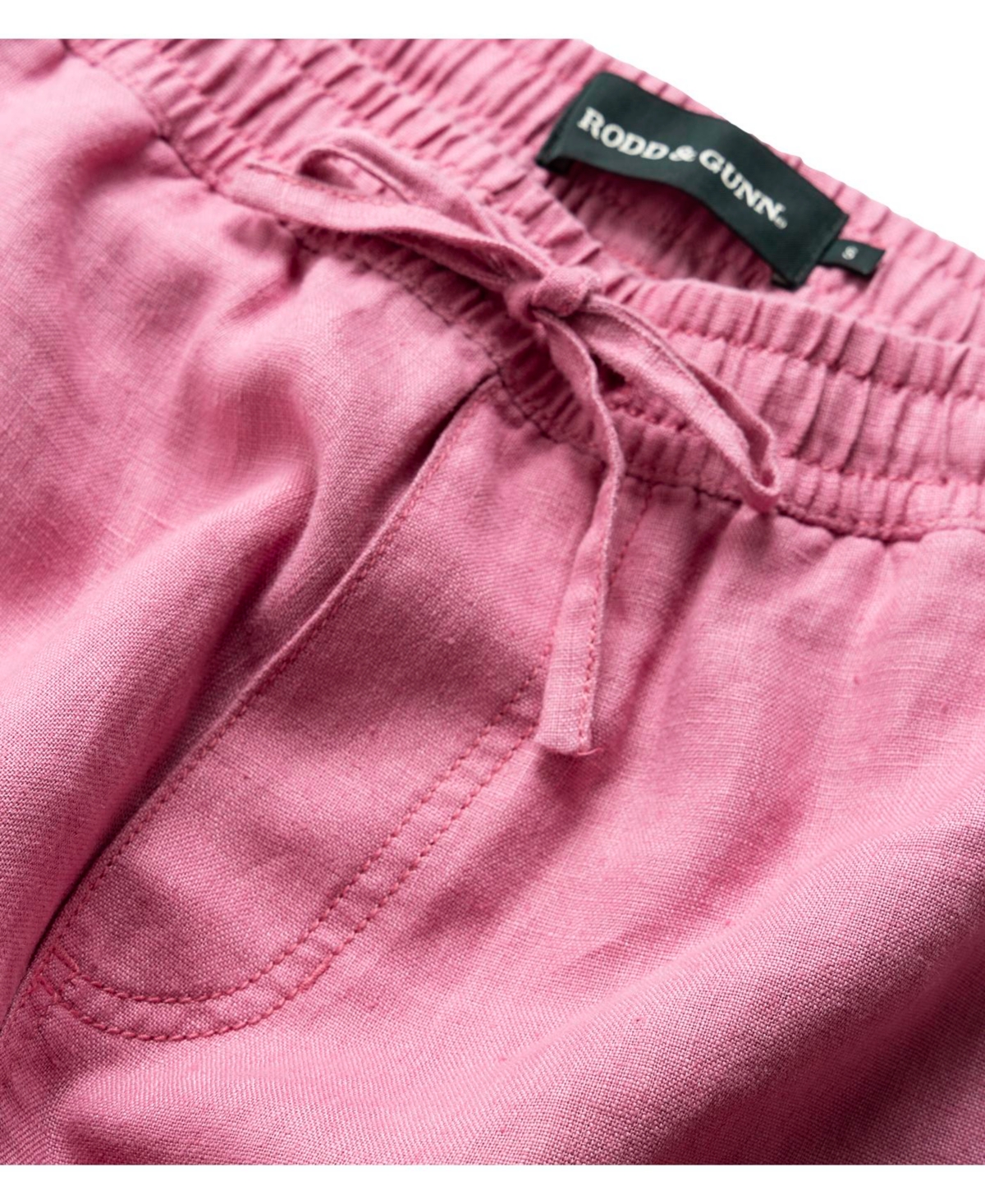 Rodd & Gunn Linen Shorts In Pink