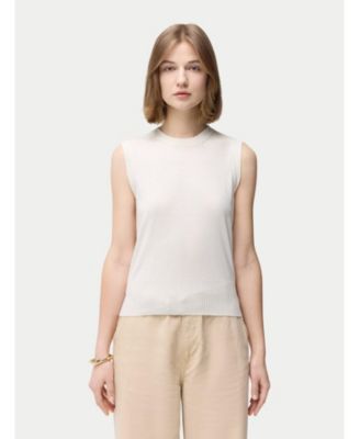 Women's Cashmere Silk Sleeveless Top