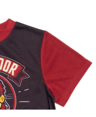 Boys Pajama Shirt and Shorts Sleep Set