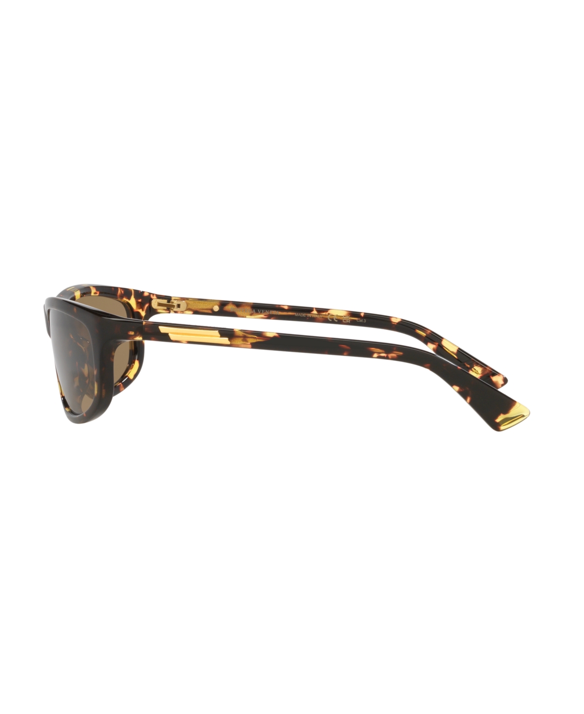 Bottega Veneta Unisex Sunglass Bv1327s In Tortoise