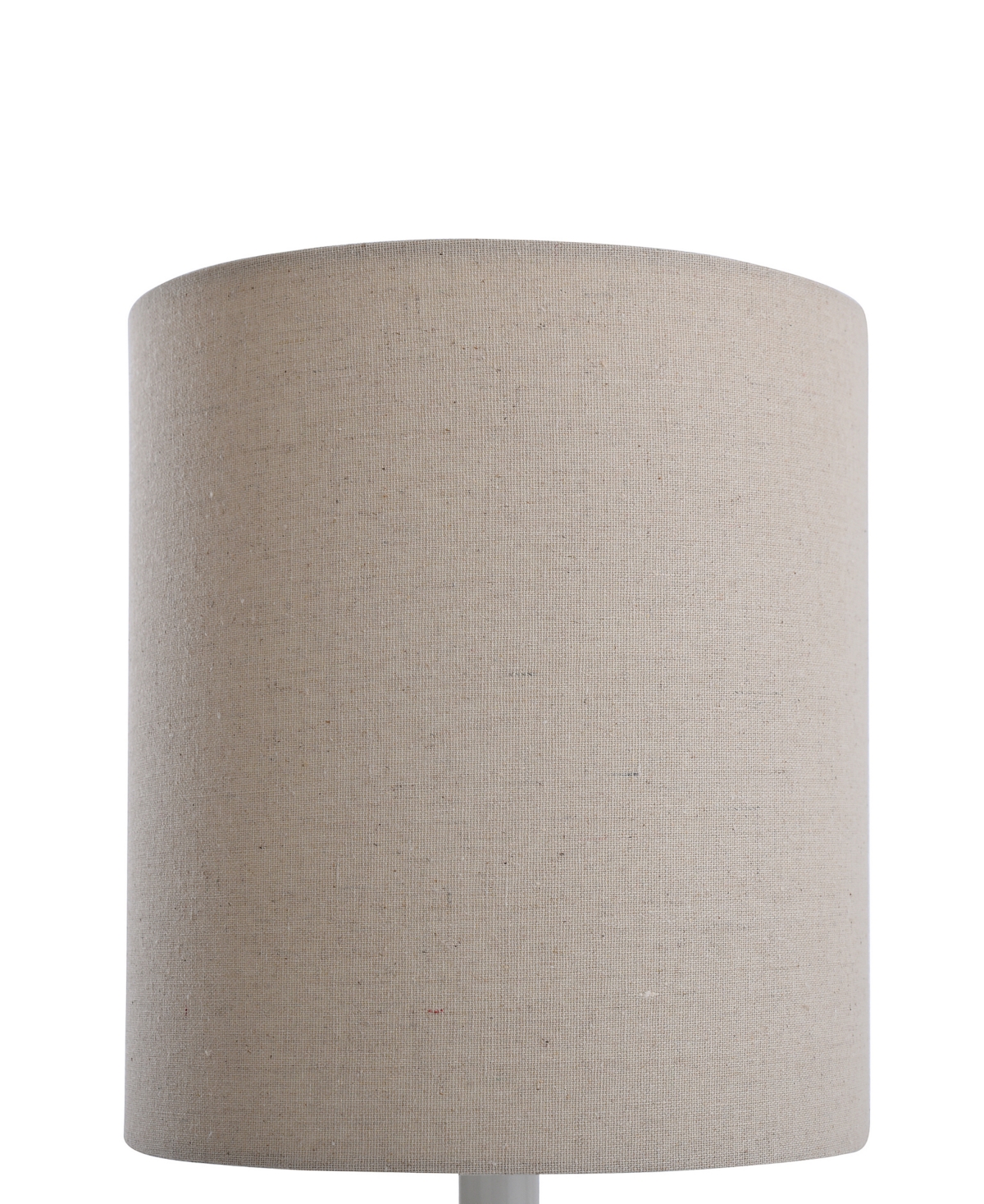 Stylecraft Home Collection 21" Seashell Coastal Motif Fabric Shade Table Lamp In White