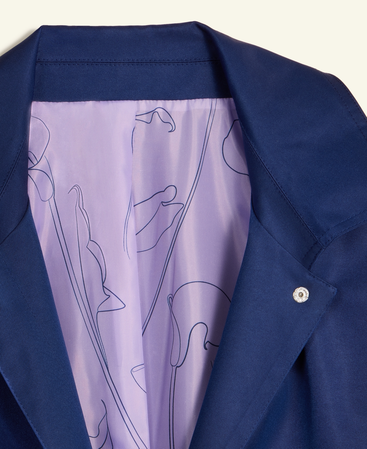 Macy's Flower Show Tie-front A-line Trench Coat, Exclusively At  In Ocean Cavern