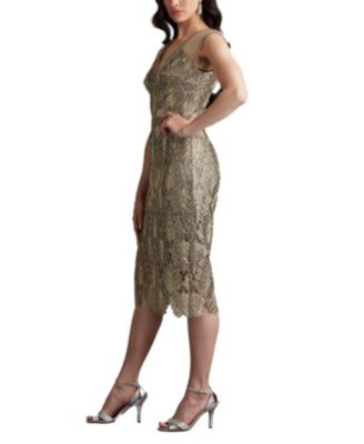 Women's Evonne Sequin Embroidered Dress Smoke Pearl