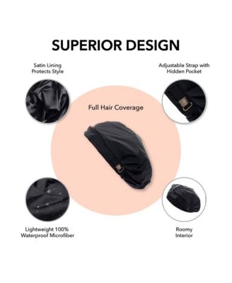 Classic Satin-Lined Shower Cap