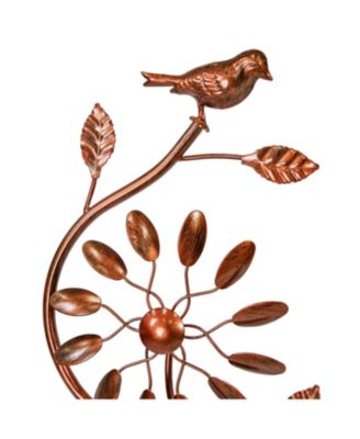 48" Powder-Coated Iron Twirling Twigs Wind Spinner