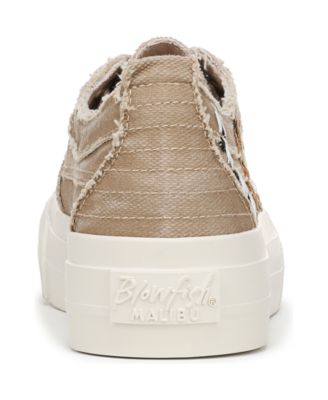 Women's Sadie-Sun Embroidered Lace Up Platform Sneakers