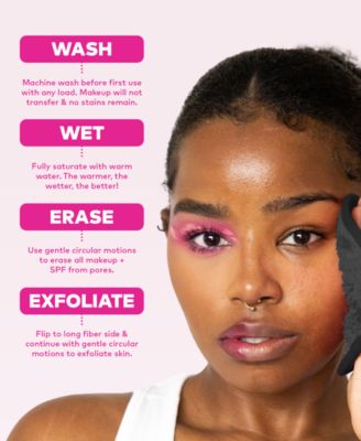 7-Pc. Chic Black Makeup-Removing Cloth Set