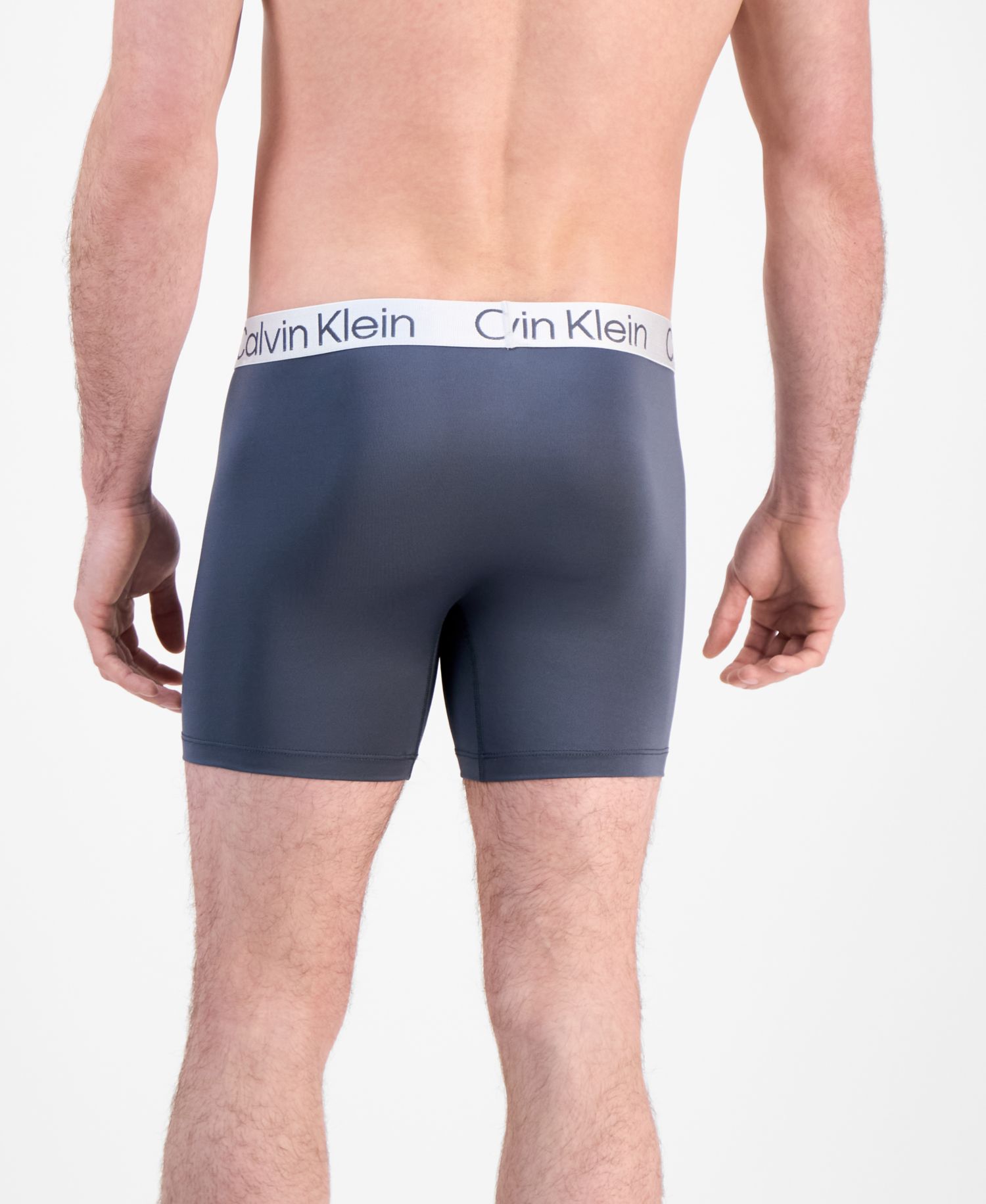 Men's 3-Pk. Chromatic Brushed Micro Boxer Briefs Underwear