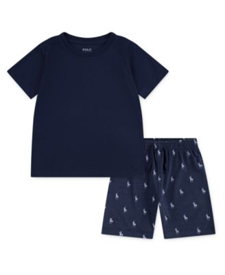 Ralph Lauren - Toddler Boys Jersey Knit Sleep Set