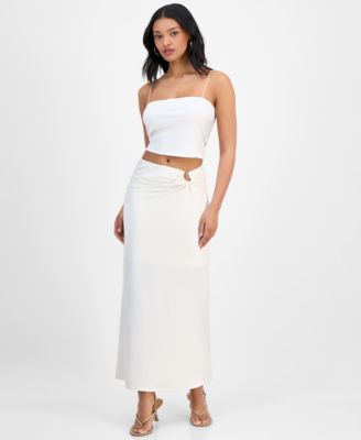 Bar III - Women's Hardware Maxi Skirt, Exclusively at Macy's