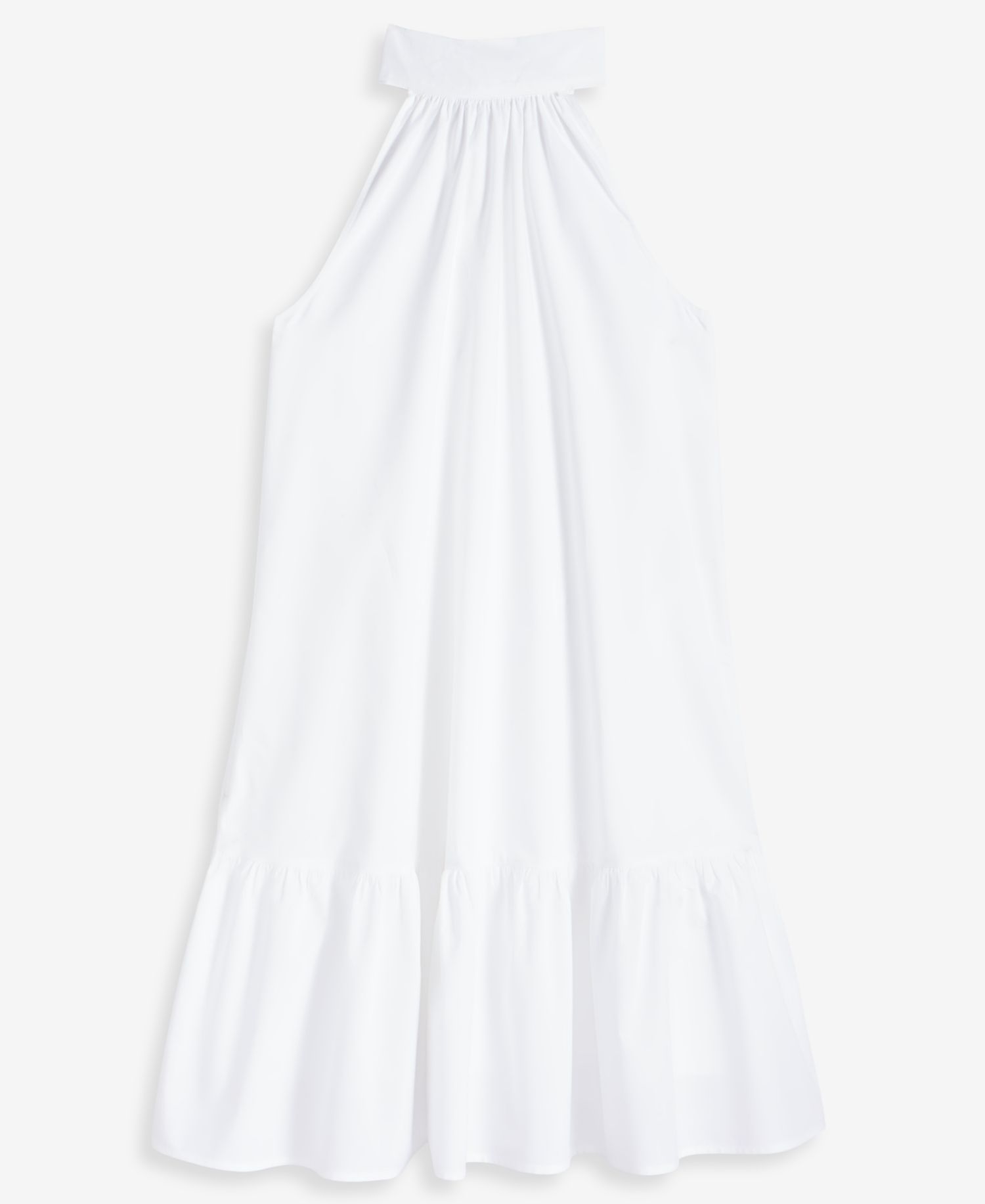 Women's Halter Bow-Back Mini Dress